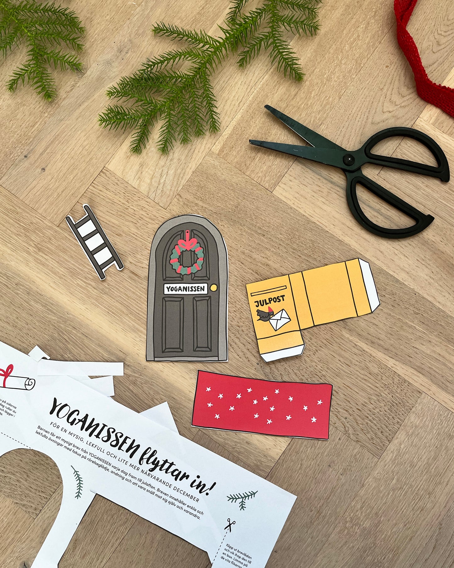 YOGANISSEN flyttar in - Nissekalender 2023