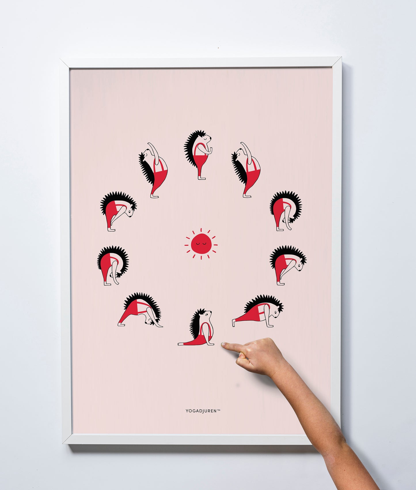 SOLHÄLSNING POSTER