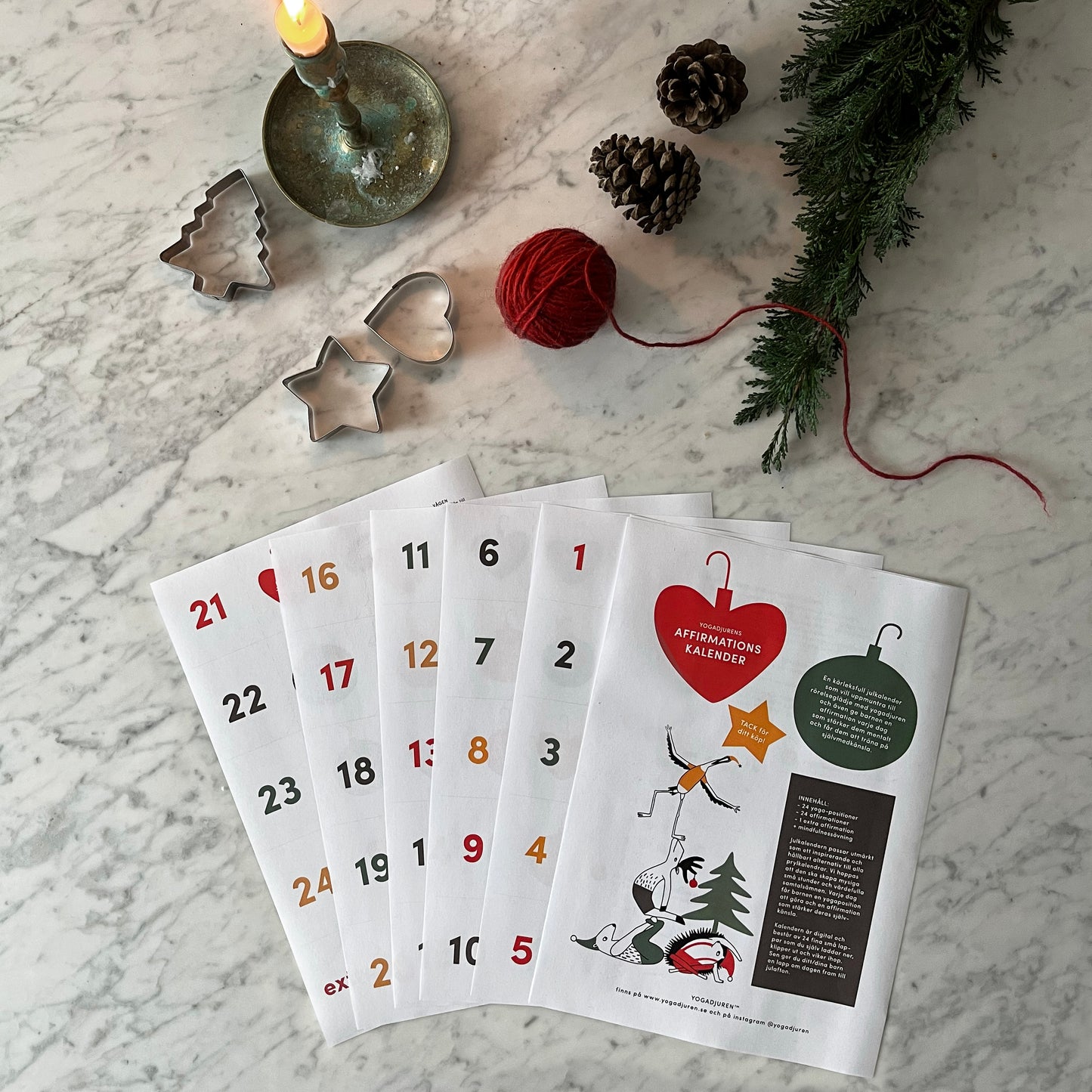 AFFIRMATIONS-KALENDER - Julkalender 2022